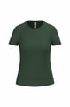 Dames T-shirt iDeal Basic Brand 190 Forest Green